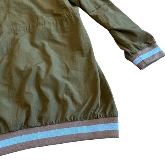 Free People Windswept Windbreaker Lightweight Jacket Long Length Size Small - Picture 11 of 14